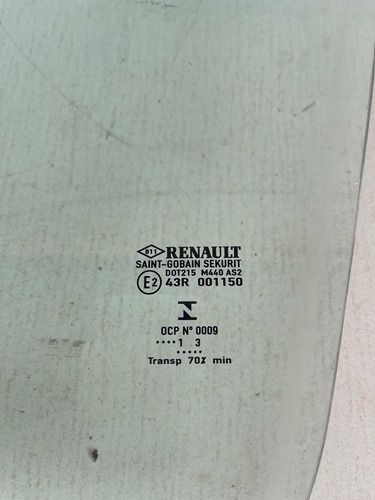 Vidro Porta Dianteiro Esquerda Renault Duster 2011 A 2018