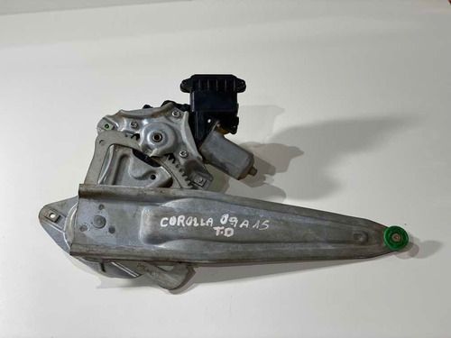 Máquina De Vidro Toyota Corolla 2009 A 2015 Traseira Direita