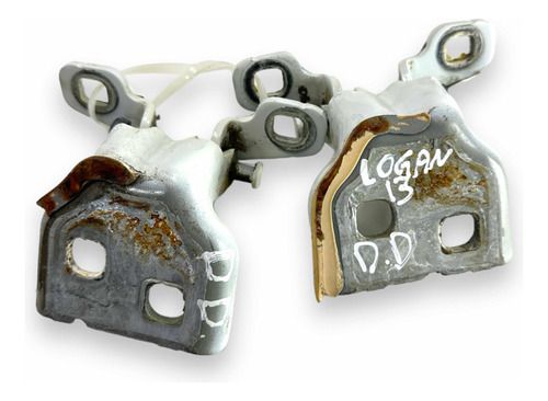 Dobradiças Porta Dianteira Direita Renault Logan 2007 A 2013