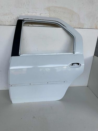 Porta Traseira Esquerda Renault Logan 2007 Até 2013