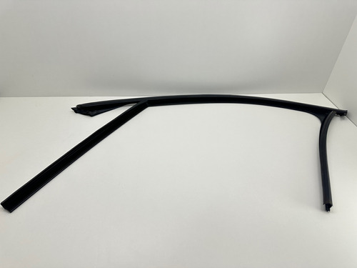 Canaleta Dianteira Esquerda Bmw X1 2016 A 2020 Preto Brilho