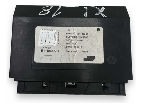 Módulo Ar Condicionado Bmw X1 2016 A 2020 795128801
