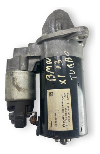 Motor Partida Arranque Bmw X1 2013 2014 2015 763819402
