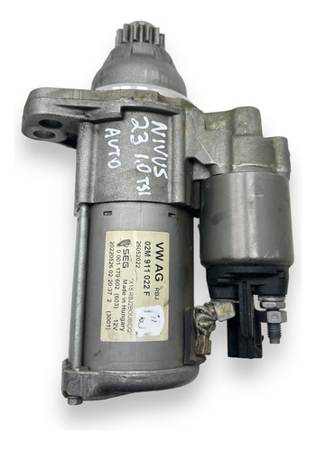 Motor Partida Arranque Vw Nivus 1.0 Tsi 02m911022f