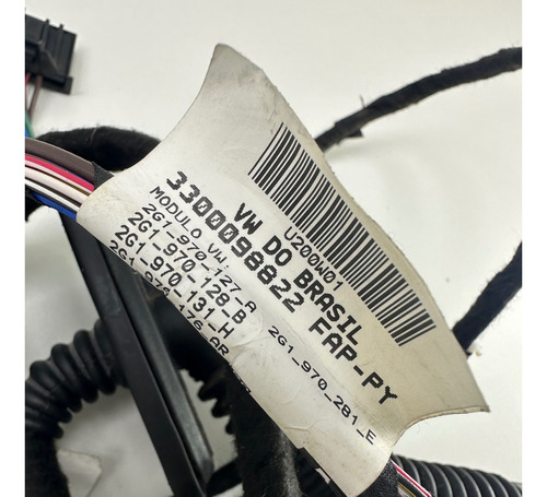 Chicote Porta Dianteira Direita Vw Nivus 2g1970127