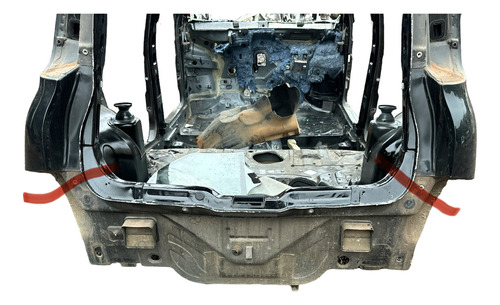 Painel Traseiro Fiat Uno 2016 2017 2018 2019 2020 2021
