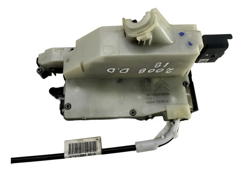 Fechadura Porta Dianteira Direita Peugeot 2008, 2016 A 2021
