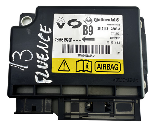 Modulo Airbag Renault Fluence 285581920r