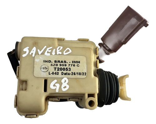 Motor Trava Tampa Traseira Vw Saveiro G7 G8