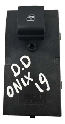 Botão Vidro Porta Dianteira Direita Gm Onix 2017 2018 2019