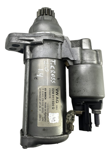 Motor Partida Arranque Vw T-cross 1.4 02m911024q
