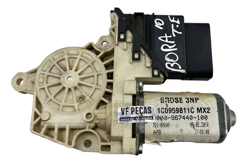 Motor Vidro Porta Traseira Esquerda Vw Bora 2007 A 2011