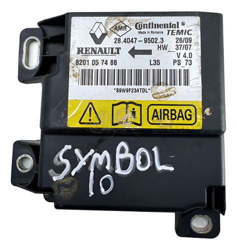 Módulo Airbag Renault Symbol 8201057488
