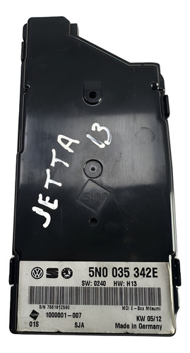 Módulo Interface Vw Jetta 2011 A 2014 5n0035342e