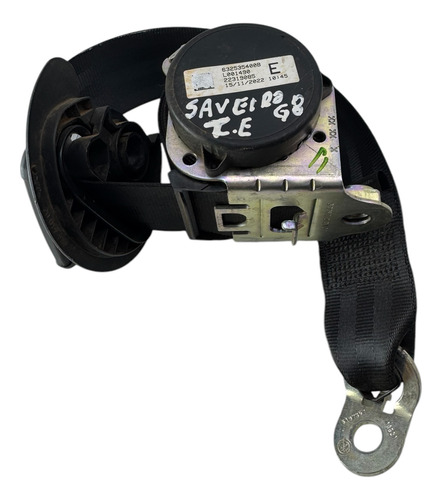 Cinto Traseiro Esquerdo Vw Saveiro Cabine Dupla G7 G8
