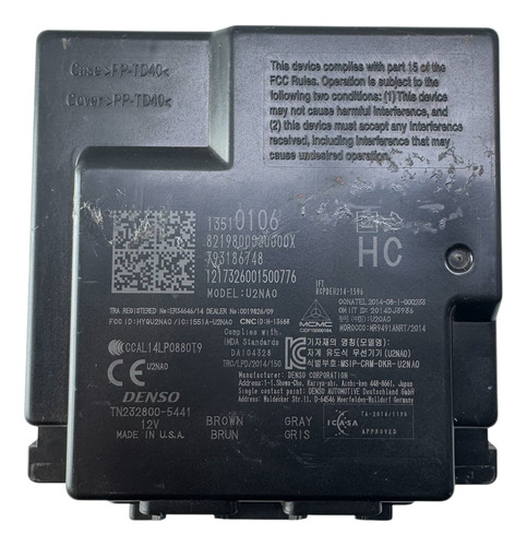 Módulo Keyless Gm Cruze 2017 A 2021 13510106