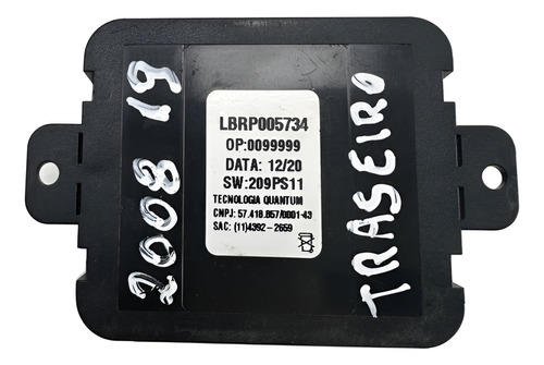 Modulo Vidro Porta Traseira Peugeot 2008, Ano 2016 A 2021