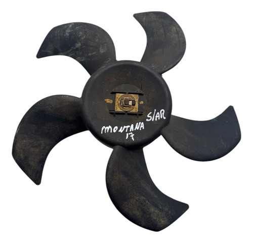 Ventoinha Gm Agile Montana 2011 A 2019 Sem Ar