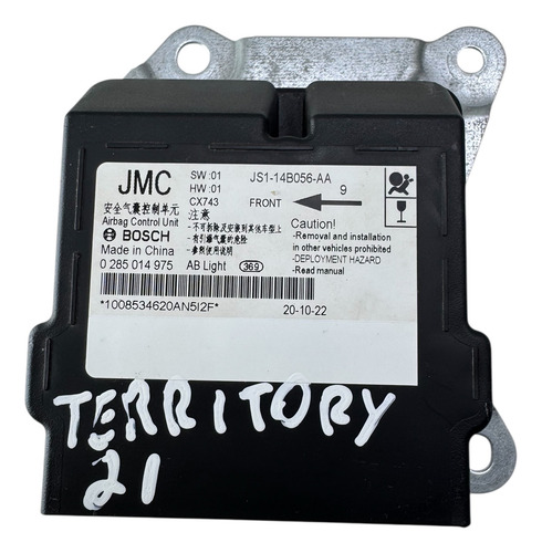 Módulo Airbag Ford Territory Até 2023 Js114b056aa