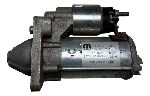 Motor Partida Fiat Uno 1.0 Evo 2017 A 2021