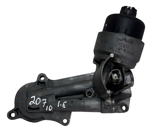 Suporte Filtro De Óleo Motor Peugeot 207 1.6