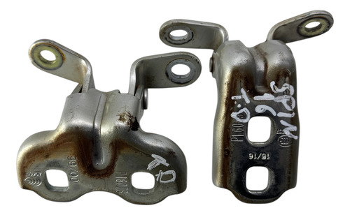 Dobradiças Porta Traseira Direita Gm Spin 2013 A 2018