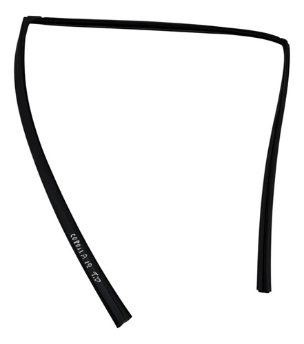 Canaleta Porta Traseira Direita Toyota Corolla 2015 A 2019