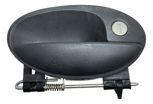 Maçaneta Dianteira Direita Gm Celta Prisma 2007 A 2012 Preto Dianteira