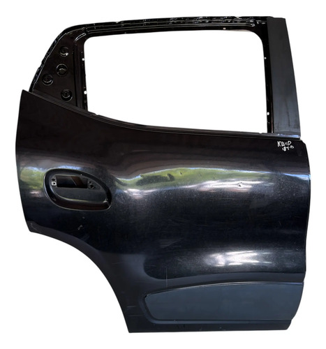 Porta Traseira Direita Renault Kwid Traseira Direita Preto