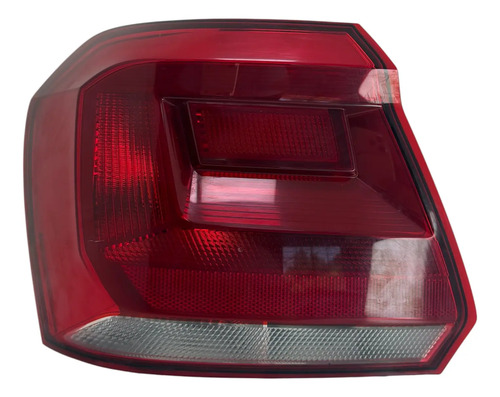 Lanterna Traseira Esquerda Volkswagen Gol G7 G8 Esquerdo/motorista Vermelho