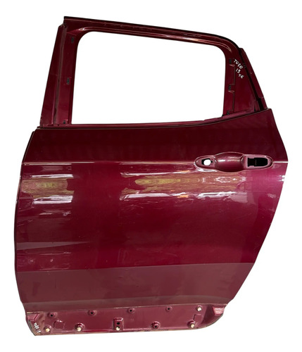 Porta Traseira Esquerda Fiat Toro 2016 A 2021 Traseira Esquerdo Vermelho