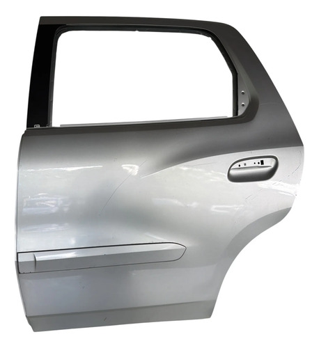 Porta Traseira Esquerda Chevrolet Spin 2013 A 2018 Traseira Esquerdo Prateado