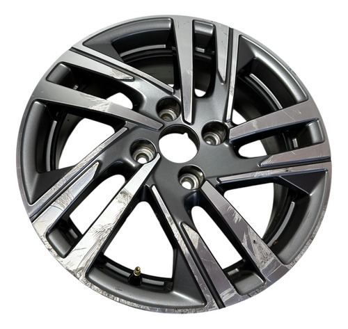Roda Aro 16 Peugeot 208 2021 A 2025 Prateado