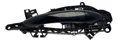 Maçaneta Externa Porta Traseir Direita Gm Cruze Lt 2017 A 21 Preto Traseira