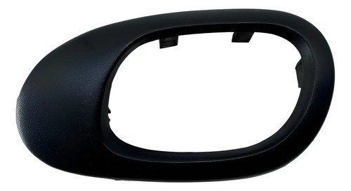 Moldura Maçaneta Interna Direita Peugeot 206 207 9628404977 Preto Dianteira/traseira