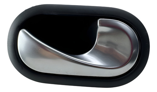Maçaneta Interna Direita Megane 2007 A 2012 8200028486 Preto Dianteira/traseira