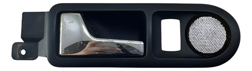 Maçaneta Interna Traseira Esquerda Vw Golf 2006 A 2012 Prateado Traseira