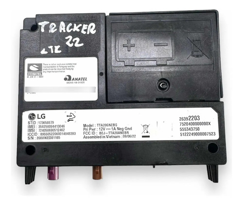 Módulo Central Multimídia Tracker Ltz 2020 A 2024 26392203