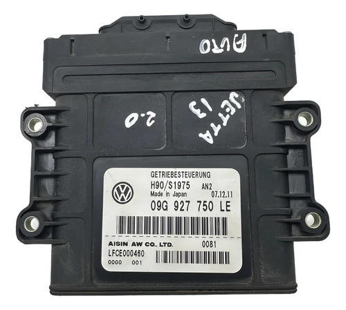 Módulo Caixa Cambio Vw Jetta 2.0 8v 2011 A 2015 09g927750