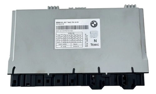 Módulo Banco Esquerdo Bmw X1 2016 A 2019 61357943751901