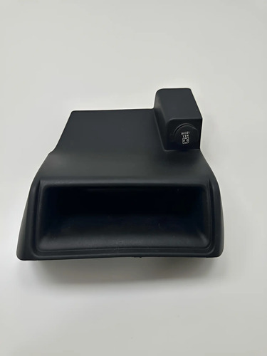 Porta Objetos Central Painel Fiat Strada 2021 A 2024 Preto