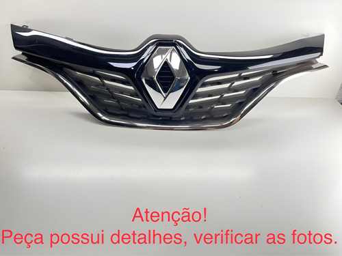 Grade Radiador Renault Captur Fosco