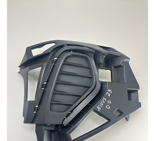 Grade Direita Parachoque Dianteiro Vw Nivus 2g5853666 Fosco