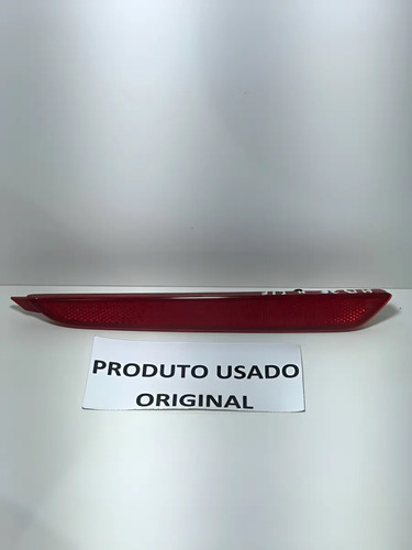 Refletor Olho De Gato Esquerdo  Hyundai Hb20 Hatch Até 2015 Vermelho