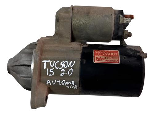 Motor Partida Hyundai Tucson 2.0 Automática 2008 A 2016