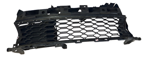 Grade Parachoque Dianteiro Renault Sandero 2015 A 2018 Preto Fosco