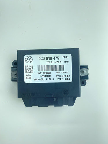 Módulo Sensor Estacionamento Jetta 2011 A 2014 5c6919475 Preto