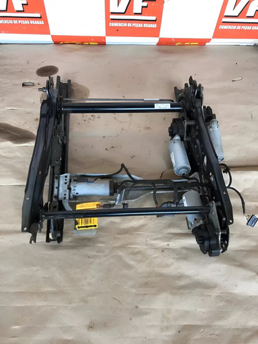 Estrutura Motor Banco Esquerdo Bmw X1 2010 Ate 2015 Preto