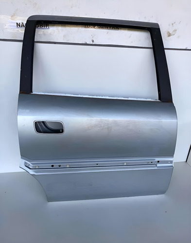 Porta Traseira Direita Chevrolet Zafira Traseira Direito Prateado