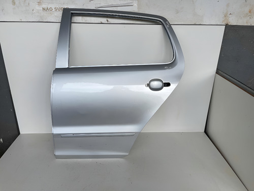 Porta Traseira Esquerda Volkswagen Fox 2003 A 2009 Traseira Esquerda Prateado